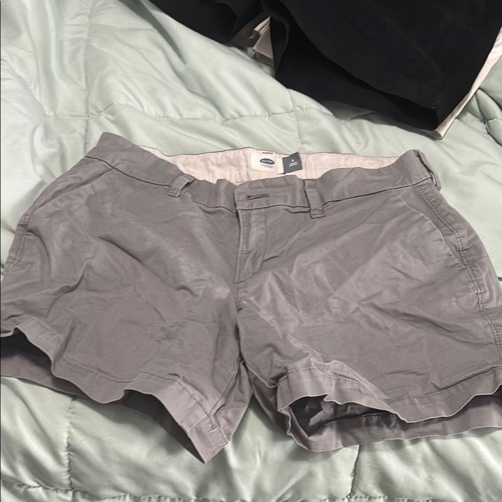 Old Navy Gray Bermuda Shorts Casual Lightweight